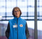 Ursula Czajka, Leiterin Der Bahnhofsmission Am Berliner Ostbahnh